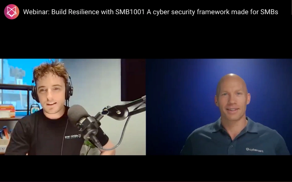 Webinar: Secure your SMB with SMB1001