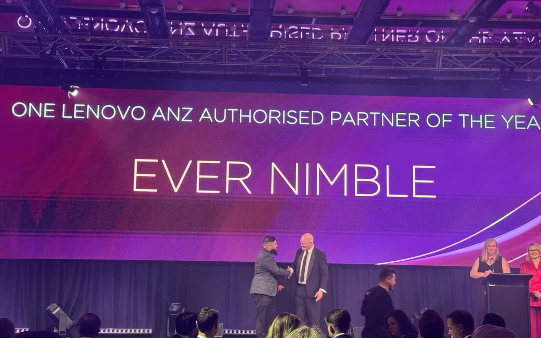 Ever Nimble Win One Lenovo ANZ Authorised Partner of the Year 2025