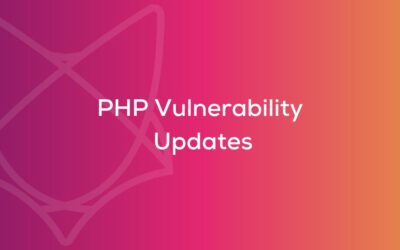 PHP Vulnerability Update